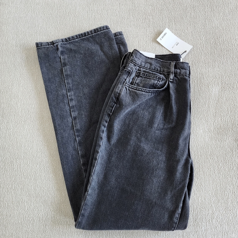 Forever 21 Gray Relaxed Jeans